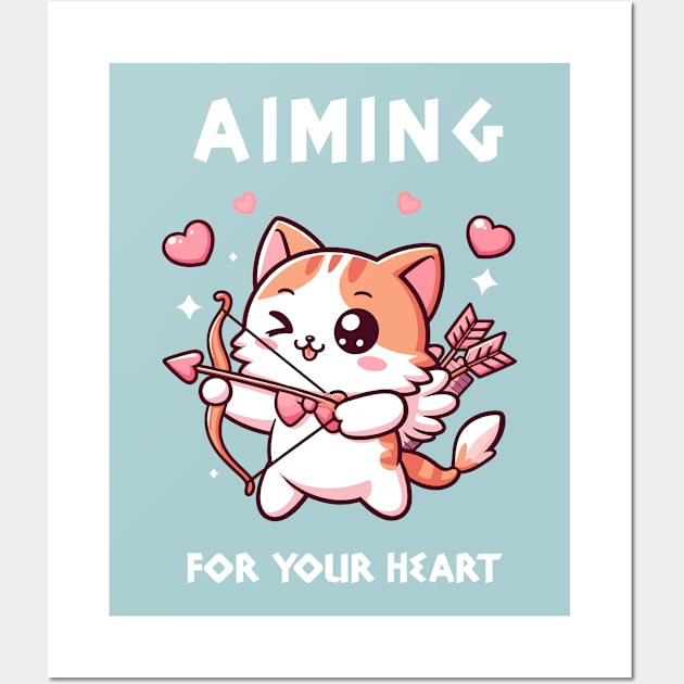 Aiming for your heart Wall Art by CreativeSage